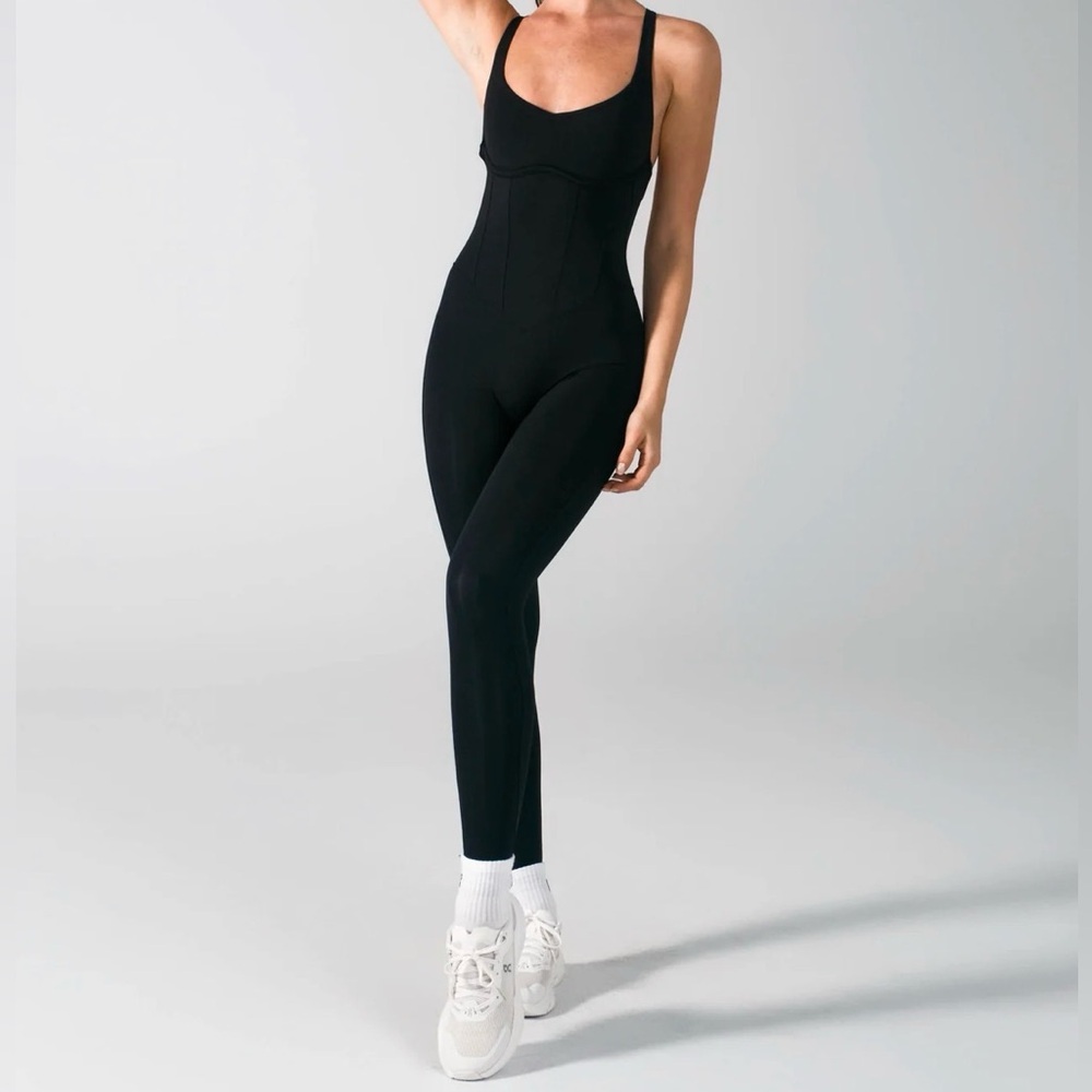 Buffbunny Corset Bodysuit - Onyx Black